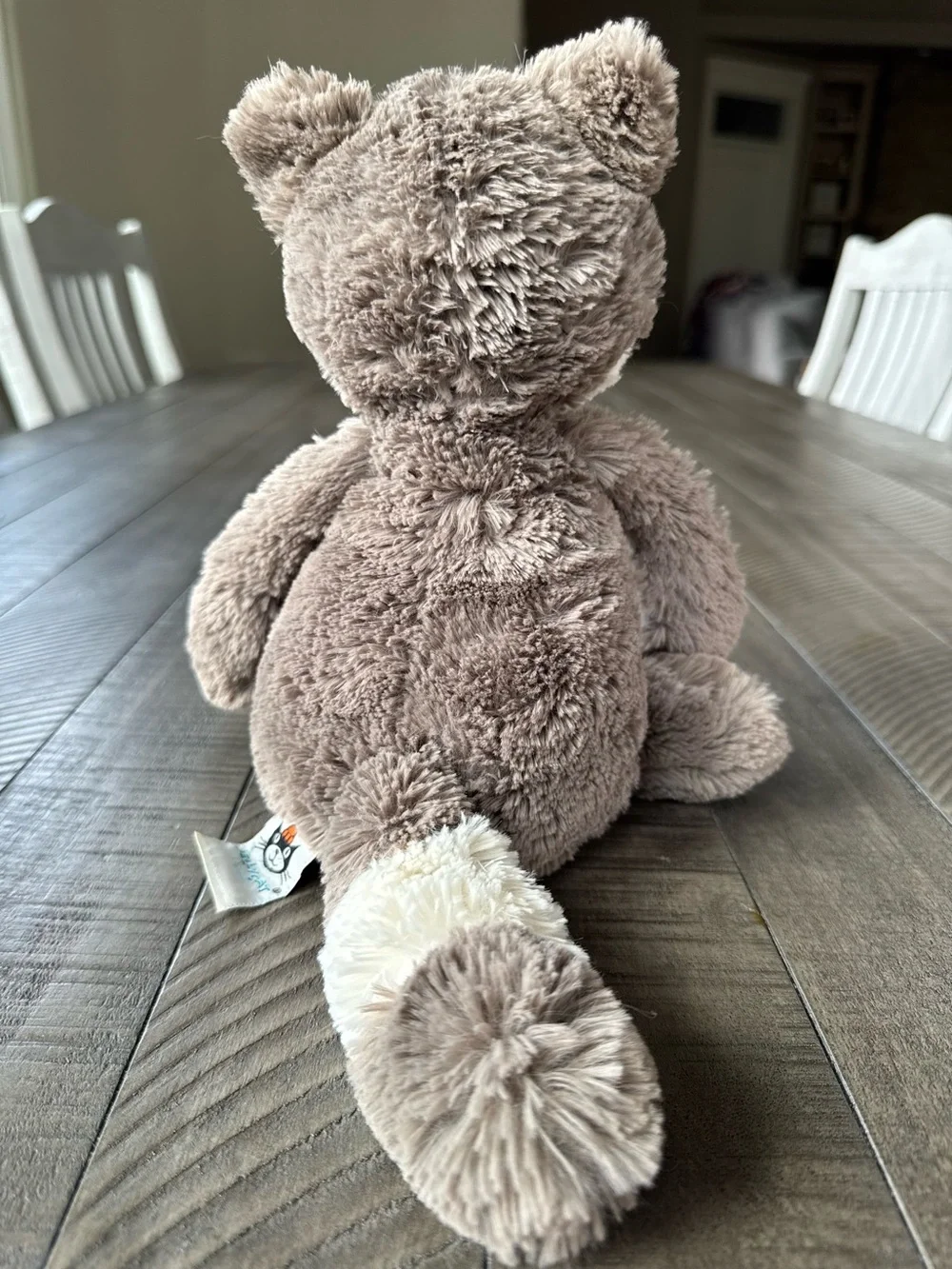 Jellycat Bashful Raccoon 12” Plush Toy